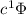 Mathematical equation: $c^1\Phi$