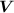 Mathematical equation: $\mathbf{\vec{V}}$