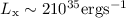 Mathematical equation: $L_{\rm x}\sim 2 10^{35} \rm erg s^{-1}$