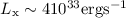 Mathematical equation: $L_{\rm x} \sim 4 10^{33} \rm erg s^{-1}$