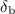 Mathematical equation: $\delta_{\rm b}$