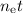 Mathematical equation: $n_{\rm e}t$
