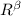 Mathematical equation: $R^{\beta}$