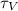 Mathematical equation: $\tau_{V}$