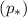 Mathematical equation: $(p_{\ast})$
