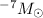 Mathematical equation: $^{-7} M_{\odot}$
