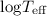 Mathematical equation: ${\rm log} T_{\rm eff}$