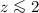 Mathematical equation: $z \la 2$