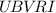 Mathematical equation: $U\!BV\!RI$