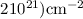 Mathematical equation: $2 10^{21}) {\rm cm^{-2}}$