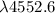 Mathematical equation: $\lambda 4552.6$