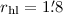 Mathematical equation: $r_{\rm hl} = 1\farcm8$