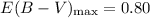 Mathematical equation: $E(B-V)_{\rm max}=0.80$
