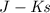 Mathematical equation: $J-{\it Ks}$