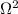 Mathematical equation: $\Omega^2$