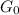 Mathematical equation: $G_\mathrm{0}$