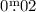Mathematical equation: $0\fm02$