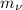 Mathematical equation: $m_{\nu}$