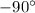 Mathematical equation: $-90\degr$