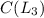 Mathematical equation: $C(L_3)$