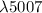 Mathematical equation: $\lambda5007$