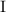 Mathematical equation: $ {\rm I}$