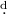 Mathematical equation: $\fd$