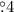 Mathematical equation: $\fdg4$