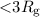Mathematical equation: ${< } 3 {R_{\rm g}}$