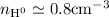 Mathematical equation: $n_{\rm H^0}\simeq0.8\rm{cm^{-3}}$