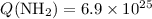 Mathematical equation: $Q({\rm NH}_{2})=6.9\times10^{25}$