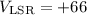 Mathematical equation: $V_{\rm LSR} = +66$