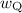 Mathematical equation: $w_{{\rm Q}}$