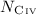 Mathematical equation: $N_\ion{C}{iv}$