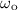 Mathematical equation: $\omega _{\rm o}$