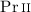 Mathematical equation: $\ion{Pr}{ii}$