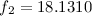 Mathematical equation: $f_2=18.1310$