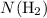 Mathematical equation: $N({\rm H_2})$