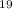 Mathematical equation: $^{{\rm 1}{\rm 9}}$