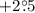 Mathematical equation: $+2\fdg5$