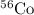 Mathematical equation: $\element[][56]{Co}$