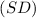 Mathematical equation: $(SD)$