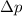 Mathematical equation: $\Delta p$