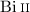 Mathematical equation: $\ion{Bi}{ii}$