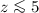 Mathematical equation: $z \la 5$