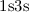 Mathematical equation: $\rm 1s3s$