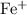 Mathematical equation: $\element[+]{Fe}$