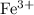 Mathematical equation: $\element[3+]{Fe}$