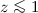 Mathematical equation: $z\la1$
