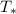 Mathematical equation: $T_{\ast}$
